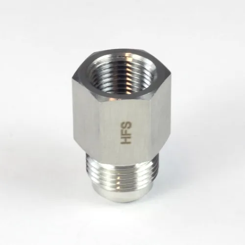 Miniatura 2 de HFS (R) 3/8" hembra NPT a 1/2" macho SAE tubo adaptador reductor acero inoxidable 304