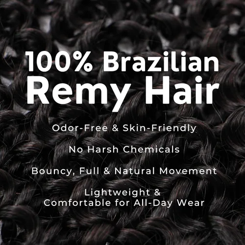 Miniatura 7 de SIYUSI Extensiones de clip rizadas tipo afro, grosor lujoso, clips de cabello brasileño Remy de alta calidad, invisibles y aptas para el cuero