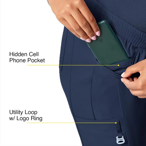 Miniatura 3 de WonderWink Pantalón deportivo de maternidad para mujer