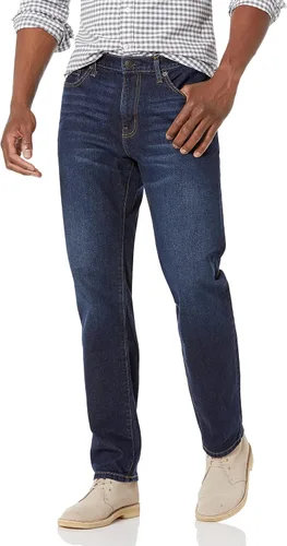 Miniatura 14 de Amazon Essentials - Pantalones vaqueros elásticos de corte recto para hombre