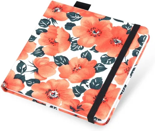 Miniatura 2 de Cuaderno de bocetos de acuarela, cuaderno cuadrado portátil de tela de 5 x 5 pulgadas, 20 hojas de papel de dibujo texturizado de acuarela, cuaderno