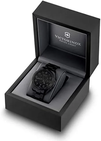Miniatura 4 de Victorinox FieldForce 241890 - Reloj de pulsera para hombre mecanismo de cuarzo esfera negra