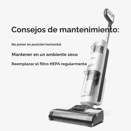 Miniatura 7 de Tineco iFLOOR 3 Breeze - Aspiradora completa en seco y húmedo, limpiador de suelos inalámbricos y trapeador, limpieza de un solo paso para suelos