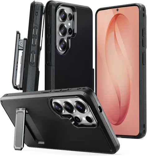 Miniatura 16 de MOTIVE Funda diseñada para Samsung Galaxy S25 Plus con clip para cinturón, compatible con MagSafe Qi2, protección contra caídas de grado militar