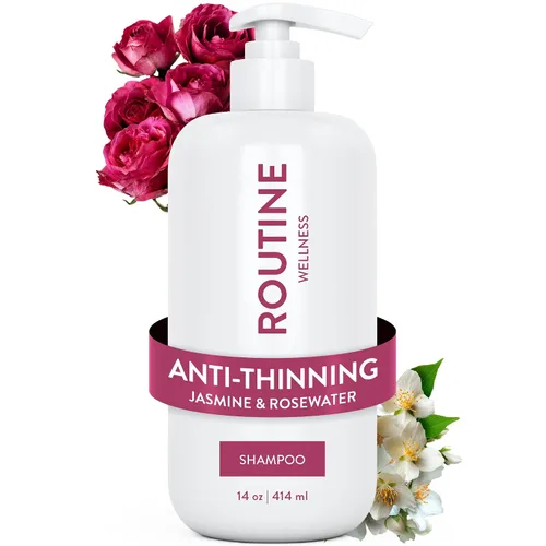 Miniatura 26 de Routine Wellness Champú voluminizador antiadelgazante para adelgazar el cabello y la pérdida de cabello – Aumenta tu confianza con bloqueadores