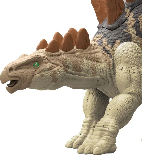 Miniatura 5 de Mattel Juguete de dinosaurio Jurassic World Strike Attack con acción de un solo golpe y articulaciones móviles, figura de acción Tuojiangosaurus