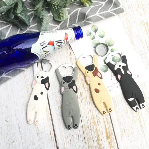 Miniatura 7 de Abrebotellas de forma de perro Shiba Inu animal, Abrebotellas de cerveza imán de refrigerador, abrebotellas de regalo de suministros de cocina Shiba