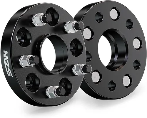 Miniatura 11 de MZS 5 Espaciadores para rines 114.3, 20 mm 60.1 mm de diámetro interior 12 x 1.5 mm 5x4.5" Espaciadores centrados en el cubo compatibles con TC XB