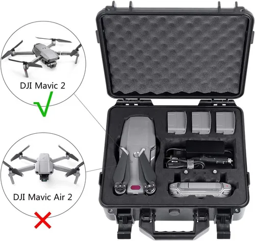 Miniatura 6 de Smatree Funda rígida de transporte de 13.4 L compatible con DJI Mavic 2 Pro/Mavic 2 Zoom Fly More Combo (edición actualizada), funda rígida