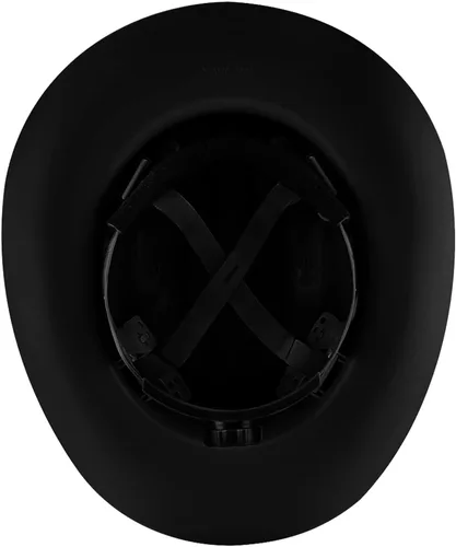 Miniatura 8 de Jackson Safety - Casco de seguridad para vaquero, sin ventilación, de ala completa, con suspensión de trinquete de 4 puntos para hombres y mujeres