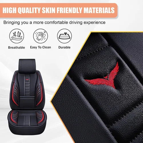 Miniatura 6 de Tacoma - Fundas de asiento de camioneta, protectores de asiento personalizados para Toyota Tacoma 2008, impermeables, de piel sintética, protección