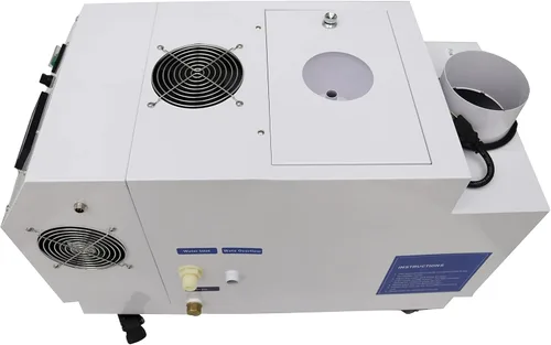 Miniatura 5 de TECHTONGDA Humidificador ultrasónico comercial 6.6 lbs/h Fabricante de niebla fría portátil para sala grande invernadero almacén de hasta 200-500