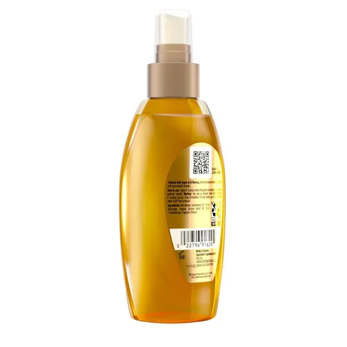 Miniatura 8 de OGX Aceite de Argán renovador de Marruecos en aerosol, aceite reparador ligero y seco, spray para el cuidado del cabello, bruma ligera para puntas