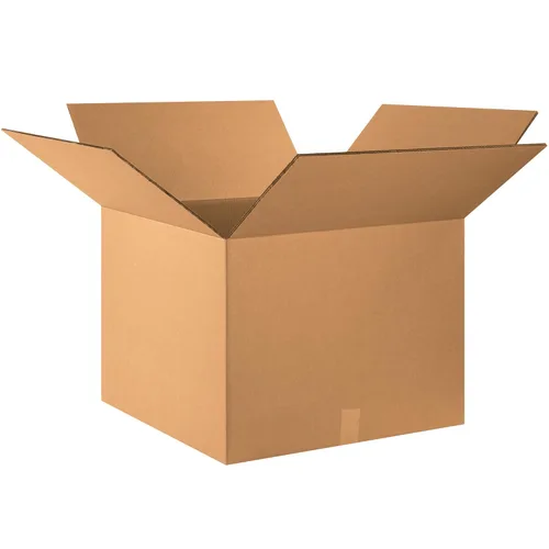 Aviditi HD222216DW Caja de cartón corrugado de doble pared resistente de 22 pulgadas de largo x 22 pulgadas de ancho x 16 pulgadas de alto, para