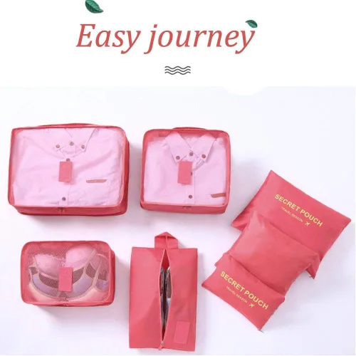 Miniatura 7 de 7 bolsas organizadoras para equipaje impermeables, Cactus), VAYEEBO7White Cactus