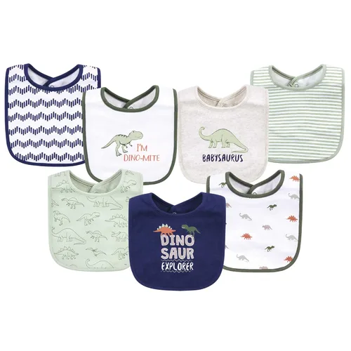 Miniatura 7 de Hudson - Babero unisex de algodón para bebé, baberos de algodón, talla única , Cactus rosa