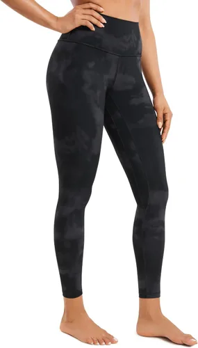 Miniatura 40 de CRZ YOGA Leggings de entrenamiento para mujer con sensación de desnudez cepillada de 25 pulgadas, pantalones de yoga de compresión de cintura alta