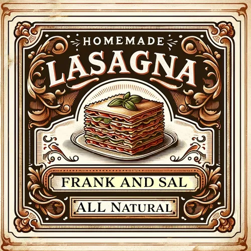 Miniatura 5 de Lasaña casera de 4 quesos de Frank and Sal's - Receta italiana auténtica - Tamaño familiar 8 libras - Comida rica y cremosa