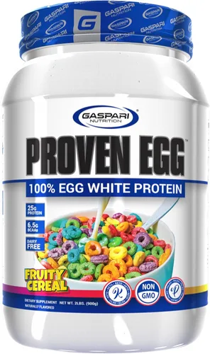 Miniatura 13 de Gaspari Nutrition Proven Egg, 100% Proteína de Clara de Huevo, 25g de Proteína, Apto para Keto, Libre de Lácteos y Lactosa, Libre de Soja