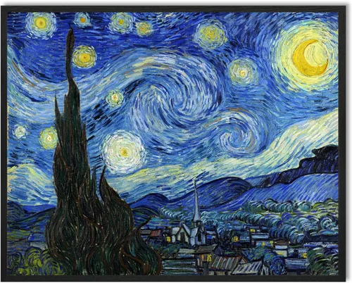 Miniatura 16 de Van Gogh Arte de Pared en Lienzo: Reproducción de Pintura al Óleo Almendro en Flor Imagen de Flores Decoración de Habitación, Impresiones de Arte
