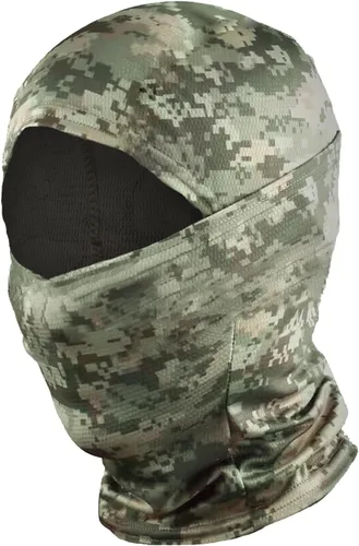 Máscara facial de camuflaje militar, bandana, pasamontañas, capucha para hombres y mujeres, entrenamiento táctico, ciclismo, esquí, resistente al