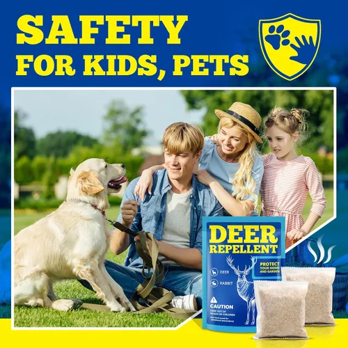 Miniatura 5 de Deer Repellent 12 Packs, Rabbit Repellent Outdoor for Plants, Natural Deer Deterrent Keep Deer and Rabbit Out of Garden Yard, Powerful Deer