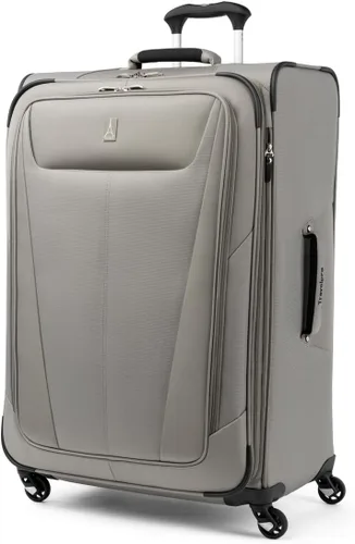 Miniatura 307 de Travelpro Maxlite 5 - Juego de 2 piezas de equipaje de mano de tela, expandibles con 4 ruedas giratorias, bolso blando para debajo del asiento, Negro