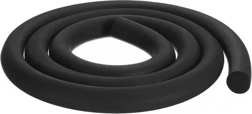 Miniatura 44 de uxcell Tira de sellado de goma de espuma, 0.197 in (13/64 pulgadas) de diámetro, 23.0 ft (22.96 pies) de caucho EPDM redondo largo para juntas