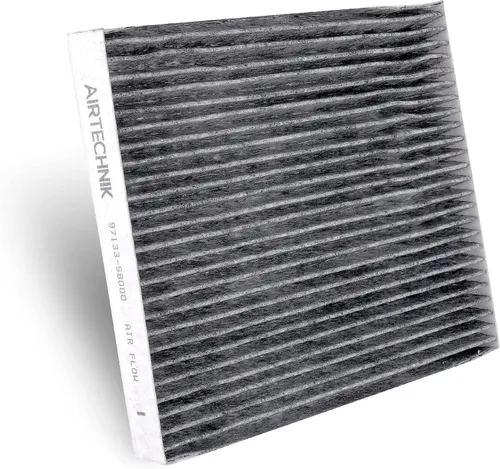 Miniatura 8 de AirTechnik Filtro de aire de cabina 97133-S8000 con carbón activado Compatible con Hyundai Palisade 2020-2025