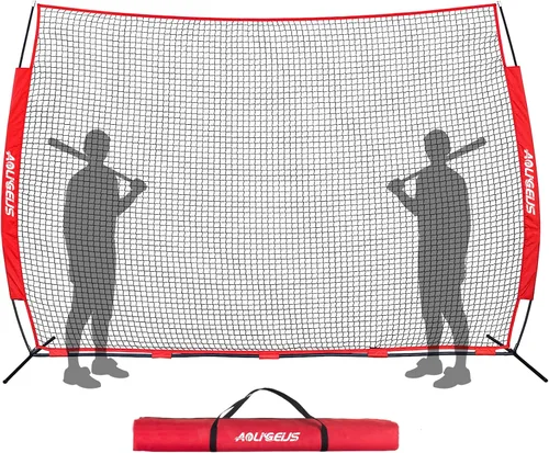 Miniatura 8 de Red de Barrera Deportiva, Red Deportiva, Red de Respaldo de Barricada, Perfecta para Béisbol, Sóftbol, Fútbol, Baloncesto, Lacrosse