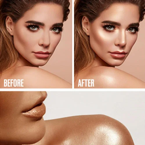 Miniatura 3 de Mysense Maquillaje iluminador líquido, iluminador facial luminoso natural, luminizador ligero y sedoso, maquillaje iluminador facial impermeable