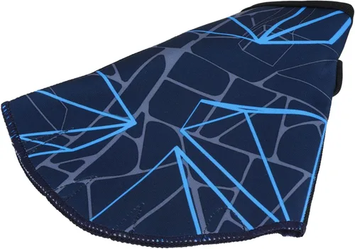 Miniatura 4 de PATIKIL Guantes acuáticos de natación guantes de natación con malla de impresión de resistencia al agua accesorios de entrenamiento para natación