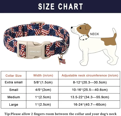 Miniatura 146 de Aring Pet Collar de algodón, lindo, con hebilla de liberación rápida, para bodas, para perros pequeños, medianos y grandes, rosa Terciopelo rosa