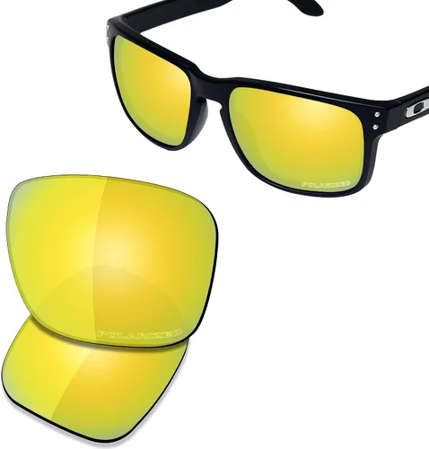 Miniatura 2 de SAUCER Premium Replacement Lenses & H20 Screwdriver & Nose Pieces for Oakley Holbrook Metal OO4123 UV400 Protection