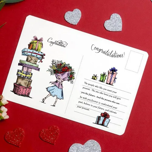 Miniatura 4 de Sellos transparentes para el día de San Valentín para decoración de tarjetas y suministros de álbumes de recortes, regalos de flores, sellos de goma