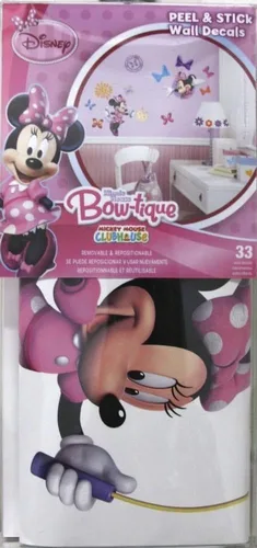 Miniatura 2 de Roommates Rmk1666Scs Mickey & sus amigos - Minnie Bow-Tique Calcomanía de pared adhesiva