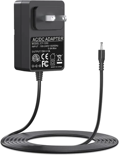 Cargador de fuente de alimentación de 15V 1A para arrancador de coche, pico 450A 500A 600A 800A 1000A para auto Booster de batería Schumacher