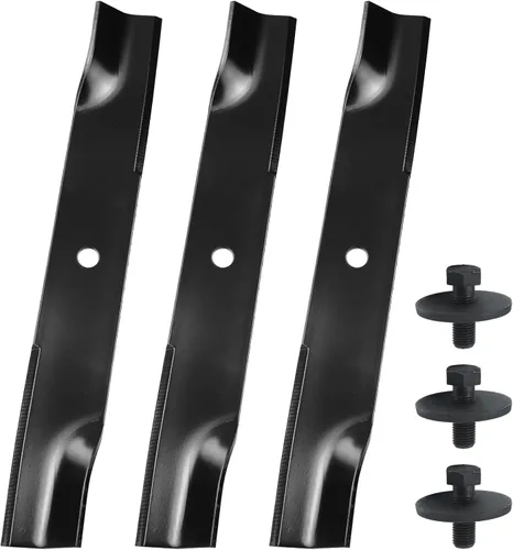 Miniatura 14 de Paquete de 2 cuchillas para cortacésped 108-9764-03 Toro de 22 pulgadas que sustituyen a la cuchilla Toro 131-4547-03, 131-4546-03,104-8697-03