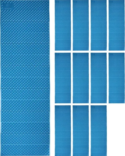 Miniatura 18 de REDCAMP Almohadillas de espuma plegable para acampar para dormir, almohadilla impermeable de espuma de celda cerrada para dormir mientras acampas
