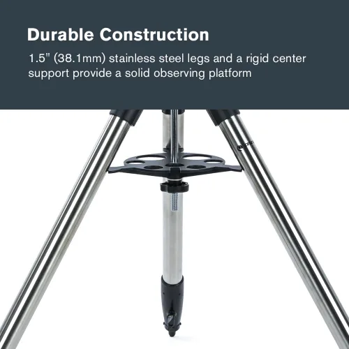 Miniatura 6 de Celestron – Trípode para Dobsoniano de Sobremesa – Trípode Sólido, Robusto y Ajustable – Exclusivamente para el StarSense Explorer de Sobremesa