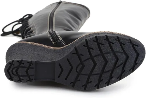 Miniatura 4 de ANN CREEK 'Camuy' botas de cuña con encaje en la espalda para mujer
