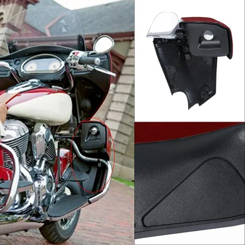 Miniatura 8 de TCT-MOTORPARTS Carenados Inferiores Rojos Duros Ensamblaje Interno Compatible con Indian Springfield 2016-2025 Chieftain Limited Classic Elite Dark
