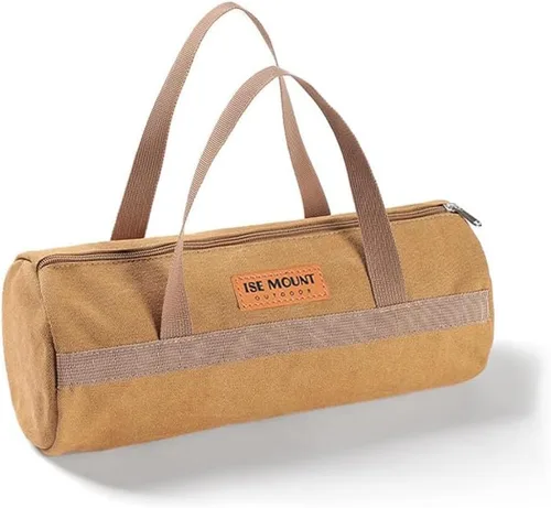 Miniatura 6 de Bolsa de estacas para tienda de campaña, doble capa gruesa, bolsa de clavijas para poste de tienda, bolsa de almacenamiento de accesorios de A-13.8