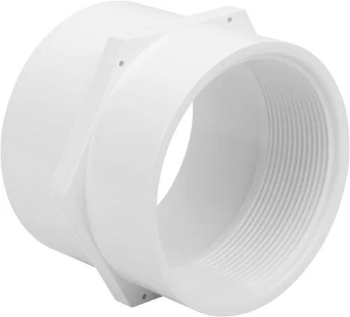 Miniatura 14 de Paquete de 10 Adaptadores Conectores de Acoplamiento de Tubería de PVC de Rosca Doble Hembra de 1 pulgada (F x F) SCH40 Acoplamiento de Tubería