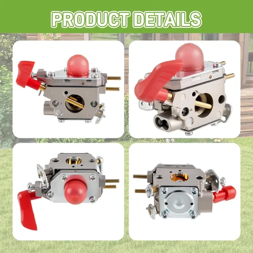 Miniatura 4 de BVM200FE 545081857 Carburador para Zama C1U-W43 C1U-W43A para Poulan VS-2 GBV345 Craftsman 358794765 358794774 358794773 358794700 358794700 87947