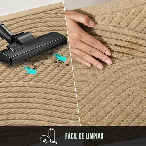 Miniatura 8 de HIYARD Tapete resistente para puerta delantera, absorbente, resistente a la suciedad y a la suciedad, para interiores y exteriores, resistente a