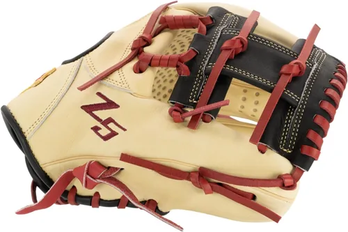 Miniatura 19 de SSK Z5 Craftsman Guante de béisbol para infield – 11.25” - 11.5” - 11.75” - 12” – Lanzamiento con mano derecha y izquierda Rojo/Verde Kelly/Blanco