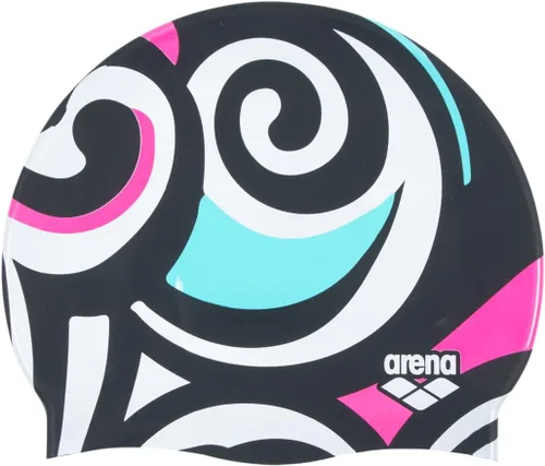 Miniatura 7 de Arena Gorro de natación unisex de silicona suave para mujeres y hombres, entrenamiento intensivo, cómodo, antideslizante, largo, sombrero de natación