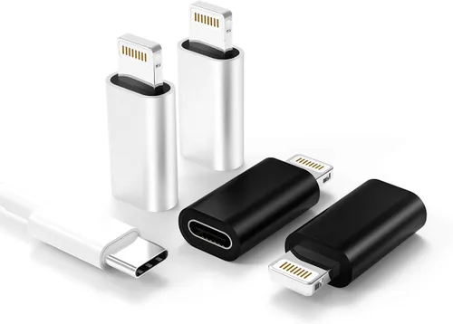 Miniatura 16 de Paquete de 3 adaptadores Lightning hembra a USB-C macho, tipo de carga para iPhone 11, iPad Pro, Samsung Galaxy S20, Note 10, LG V50, HTC U12, Nexus
