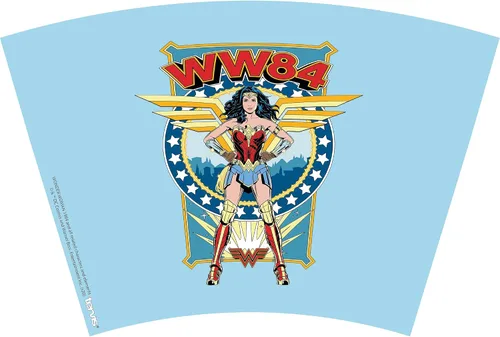 Miniatura 2 de Tervis DC Comics - Vaso aislado de doble pared de la Mujer Maravilla retro hecho en Estados Unidos mantiene las bebidas frías y calientes, 24 onzas